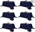 Fitable Elegant Rectangle Table Clothes, 6 Pack by Fitable