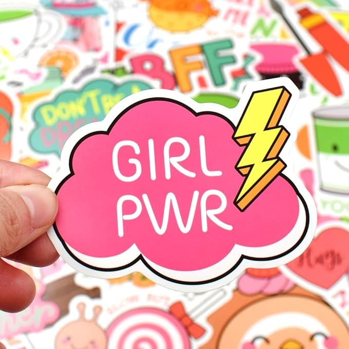 QTL Cute Stickers for Girls VSCO Stickers for Hydroflask Laptop Kids Teens - Image 6