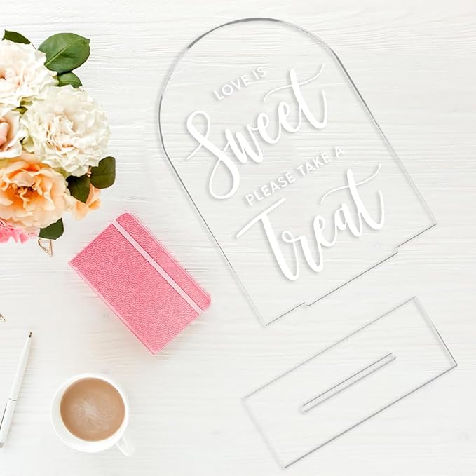 Wedding Signs, Love is Sweet Sign - Image 4