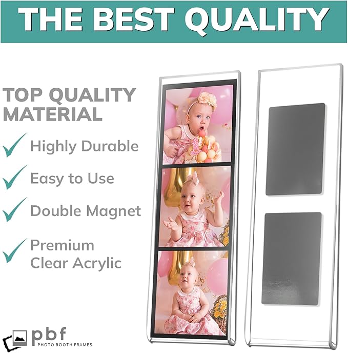 pbf PHOTO BOOTH FRAMES 2x6 Magnetic Picture Frames - Image 4