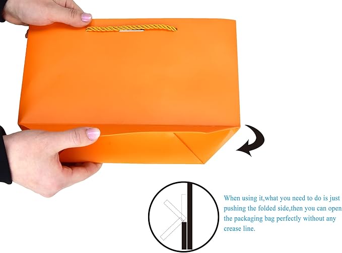 HUAPRINT Gift Bags with Handles, Party Favor Bags with Bow Ribbon - Image 6