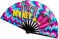 Kandies World Custom Festival Folding Hand Fan by KandiesWorld