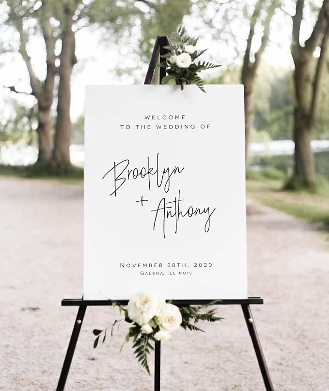 Welcome To Our Wedding Sign, Welcome To Our Wedding Sign - Image 2