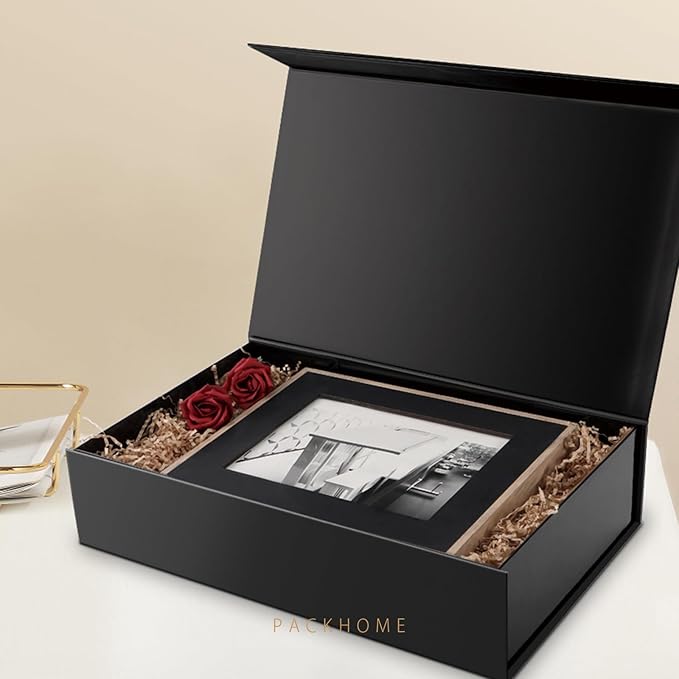 PACKHOME 6 Extra Large Gift Boxes 17.5x11.3x4.3 Inches, Sturdy Shirt Boxes - Image 3