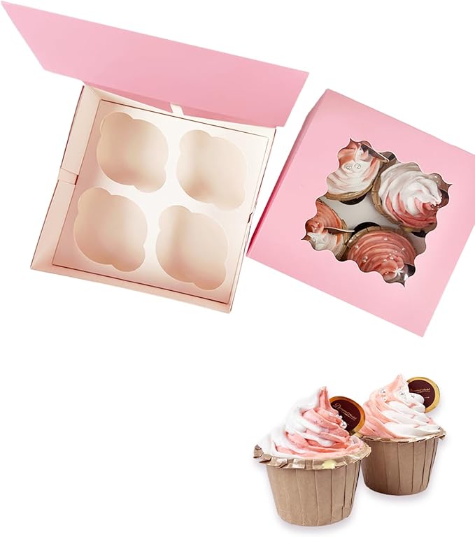Bakepacker Auto-pop up 4 Cupcake Boxes - Image 2