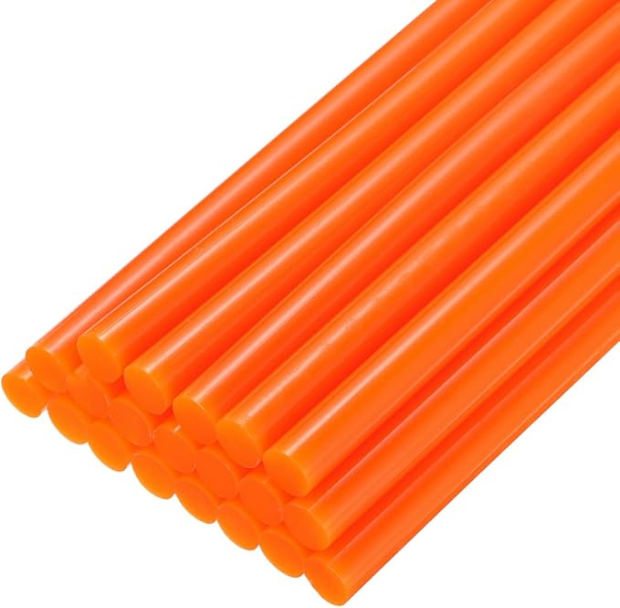 uxcell 20pcs Hot Glue Sticks for Glue Gun 7/16-inch x 10-inch Mini Hot Melt by uxcell