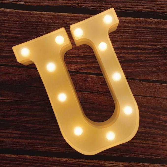 MUMUXI Marquee Light Up Letters | Large Light Up Numbers | Battery Powered and by MUMUXI