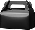 UnicoPak 30 Pack Black Gable Treat Boxes, Party Favor Boxes, Gift Boxes by UnicoPak