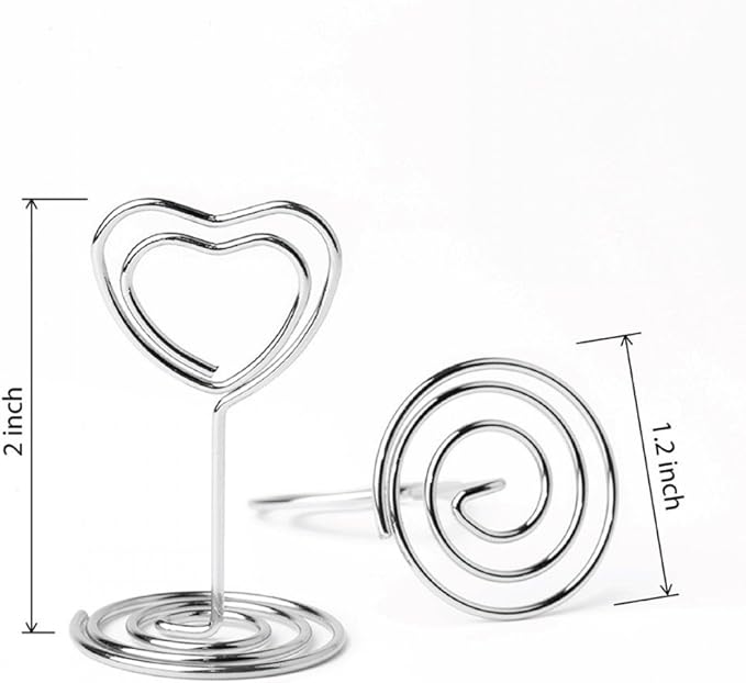20pcs Mini Place Card Holder, Table Number Holders, Table Card Holders - Image 3