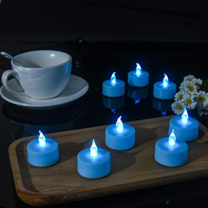 LED Tea Lights Candles- 50PACK Flameless Candles Realistic and Bright - Image 2