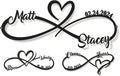 Personalized Anniversary Wedding Gifts by NOAHAMMER