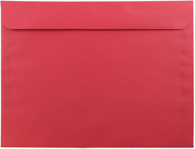 JAM PAPER 9 x 12 Booklet Colored Recycled Envelopes by JAMPaper