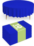 Pureegg Plastic Table Cloth Disposable 10 Pack, Graduation, Patriotic by Pureegg