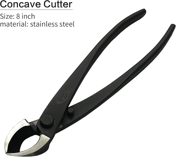 5-Piece Bonsai Tool Set, Knob Cutter, Concave Cutter, Wire Cutter, Jin Pliers - Image 5