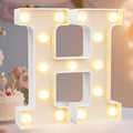Pooqla LED Marquee Letter Lights Sign, Light Up Alphabet Letter by Pooqla
