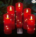DANIP Red LED Flameless Candle by danip
