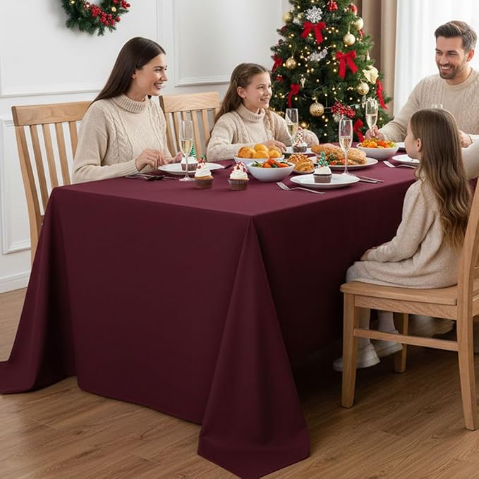 Fitable Elegant Rectangle Table Clothes, 6 Pack - Image 2