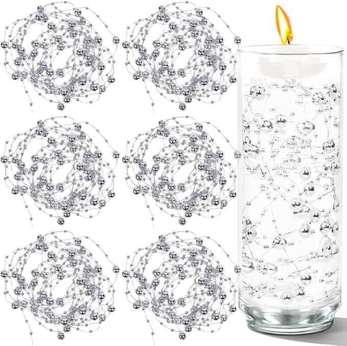 100 PCS Artificial Floating Beads by Cusmation