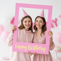 32 x 24 Inch Large Photo Booth Props Picture Frame Happy Birthday Party Frame by Beeveer