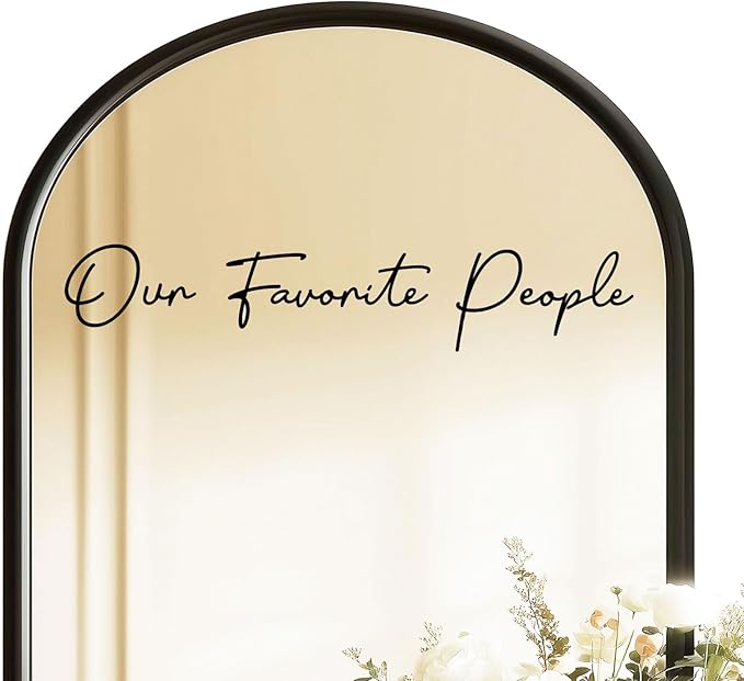 Our Favorite People Seating Chart Decal Wedding Seating Chart Header Decal by ZEARPT