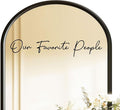 Our Favorite People Seating Chart Decal Wedding Seating Chart Header Decal by ZEARPT