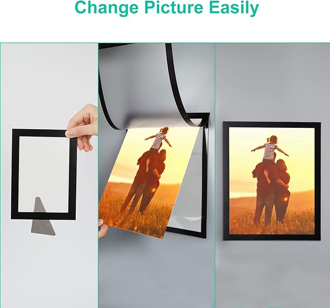 CRUGLA 8x10 Magnetic Picture Frames - Image 3