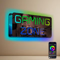 Ineonlife Game Zone Neon Sign Mirrored Colorful LED Lights by ineonlife