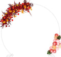Wokceer Wedding Arch 8.5FT Round Backdrop Stand Metal Circle Balloon Arch Frame by Wokceer