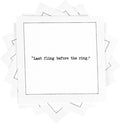 Five Star Napkins Bachelorette Quotes, Beverage Napkins, Bar Napkins, Cloth by FiveStarNapkins
