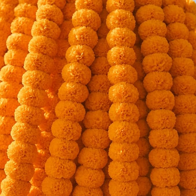 Marigold Garlands for Decorations by Hashcart