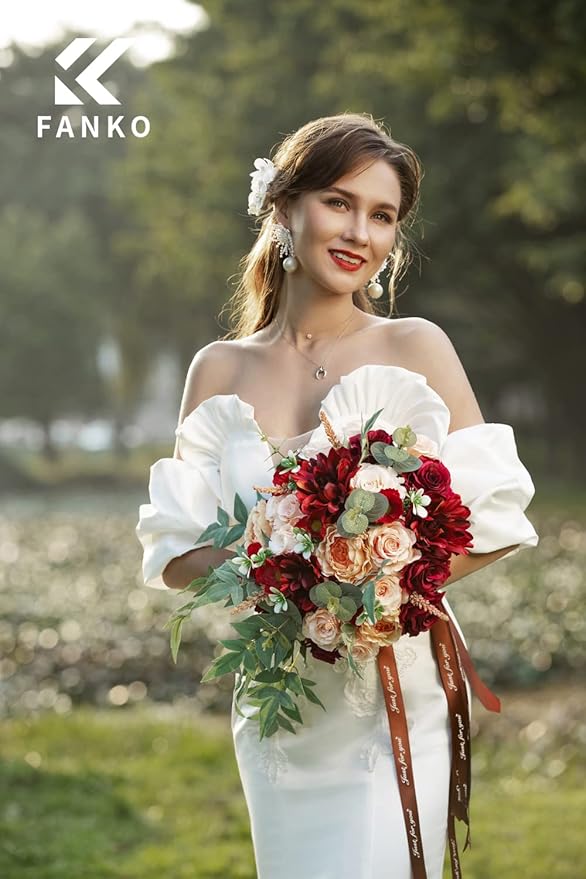 FANKO Rose Artificial Flowers Combo - Image 5