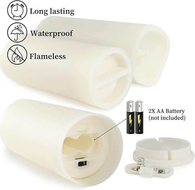 60-Pack LED Flameless Candles - Image 7