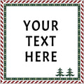 100-1000pcs Custom Stickers Merry Christmas Stickers Personalized Labels by Unknown