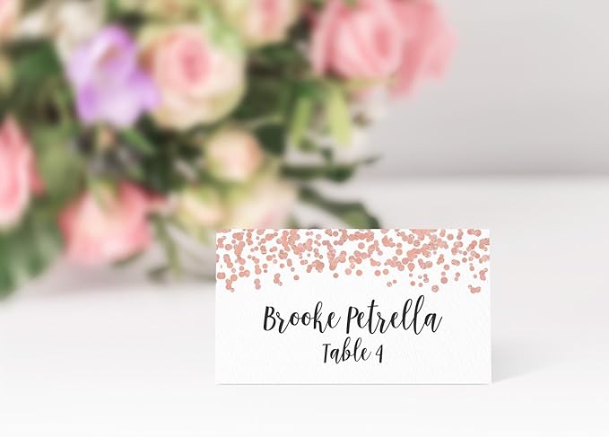 Printed Party Table Place Cards - Image 3
