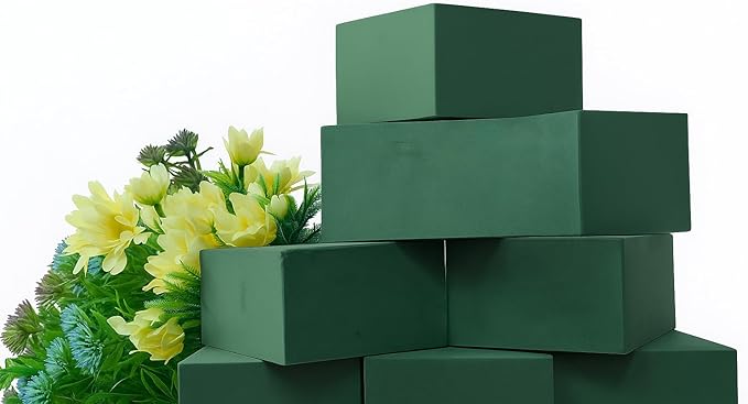 Premium Wet & Dry Floral Foam Blocks – Easy-Cut Flower Foam by Unknown
