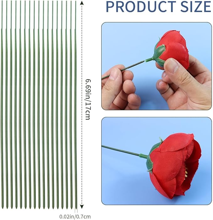 Green Floral Stems - Image 2
