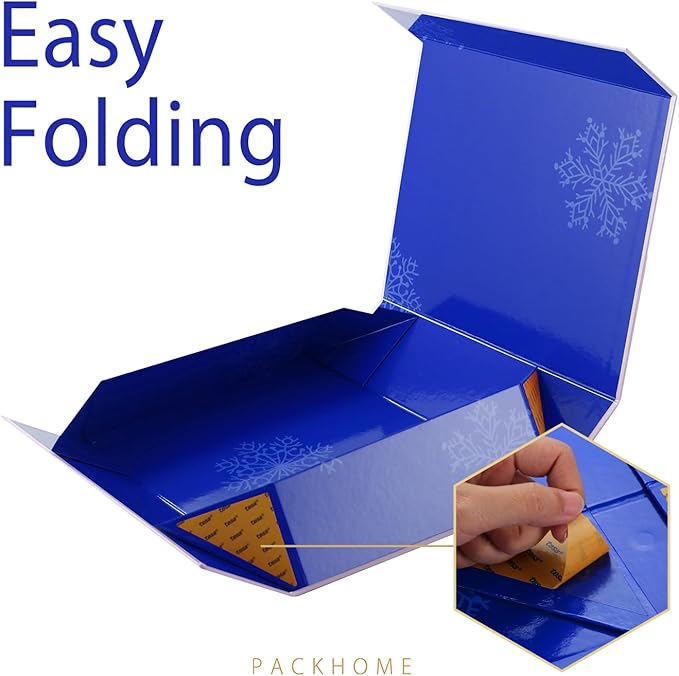 PACKHOME 6 Christmas Gift Boxes 13x9.7x3.4 Inches, Large Gift Boxes - Image 5