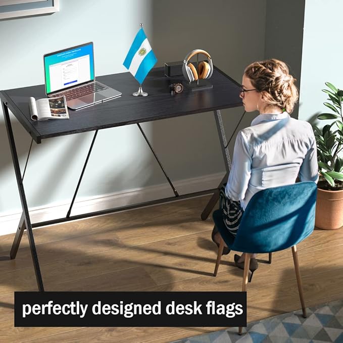Argentina Flag Argentine Flags, Small Mini Argentine Desk Flag, Used - Image 3