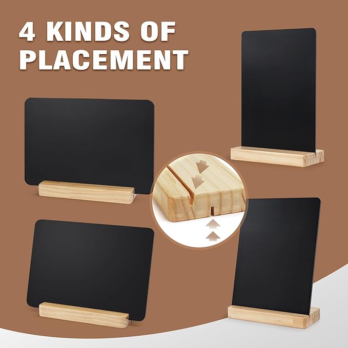SELEAD Small Chalkboard Words Sign - Image 2