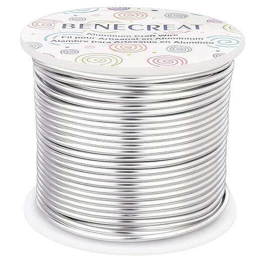 BENECREAT 12 17 18 Guage Aluminum Wire Anodized Jewelry Craft Making Beading by BENECREAT