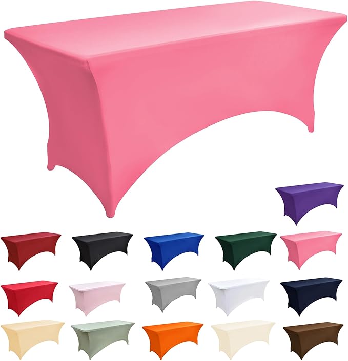 6-Pack 6ft Spandex Table Covers - Image 3