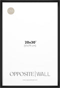 Opposite Wall - 20x30 in - Black Picture Frame - Lightweight, Versatile & by OppositeWall