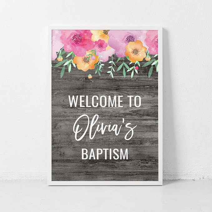Andaz Press Personalized Extra Large Wedding Easel Board Party Sign, 12x18-inch - Image 4