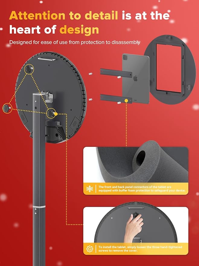 Photo Booth Machine, Portable Photo Booth Compatible Any Ipad, PhotoBooth Stand - Image 4