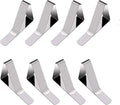 Tripole Tablecloth Clips 8 Pack Stainless Steel Table Cover Clamps Skirt Clips by TriPole