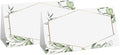 Gold Foil Greenery Table Place Card, Editable Name Cards by Gihyan