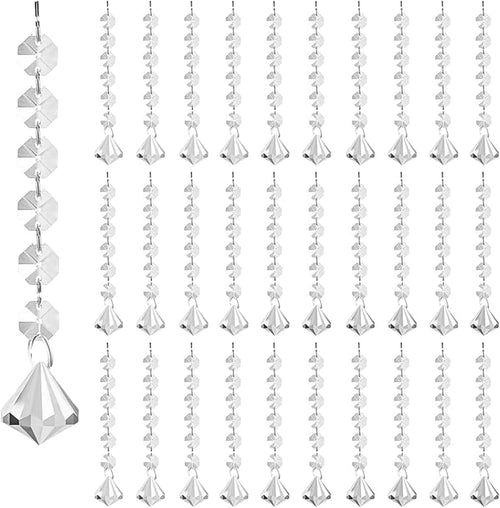 100 Pack Hanging Crystals by KESOCORAY