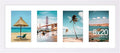 Vittanly 8x20 Collage Picture Frame, Displays 4Pcs 4x6 Pictures by Vittanly