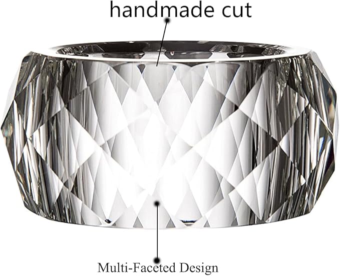 Crystal Napkin Ring Holders - Image 2