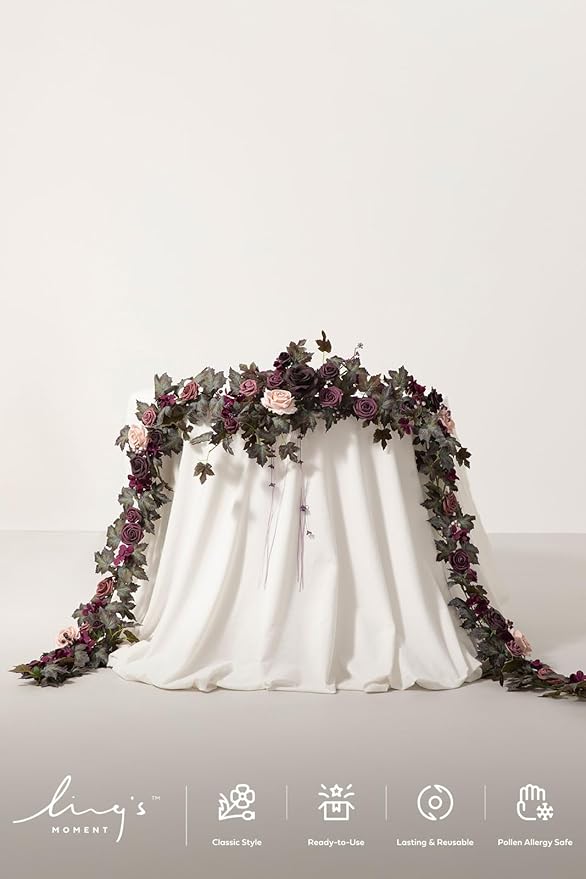Ling's Moment 9FT Flower Garland - Image 4